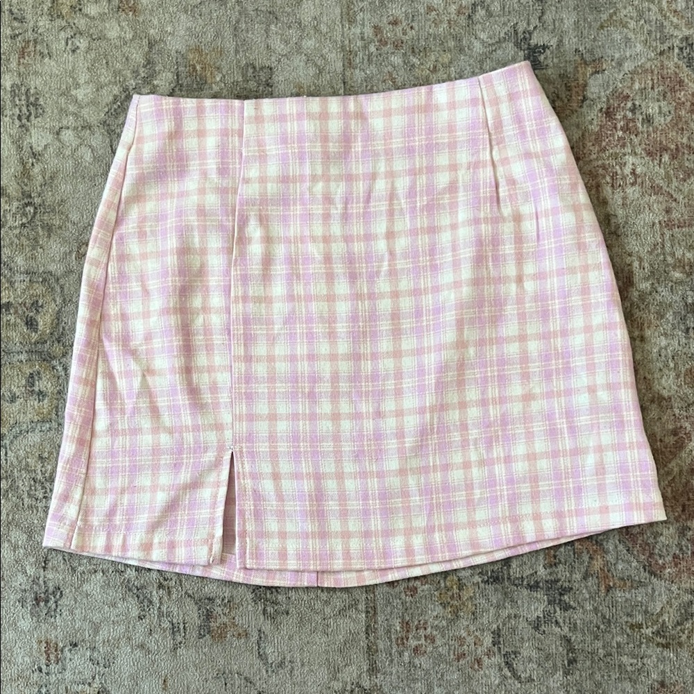 Stylish Skirt Collection - Denim, Pink Plaid, Black Tulle, Camo, Blue/gray - Picture 3 of 7